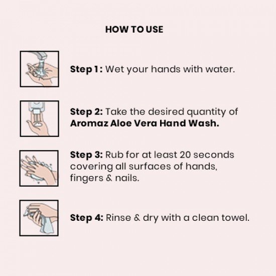 Aromaz Aloe Vera Hand Wash